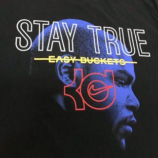<NEW>NIKE KD 黑色 肖像 STAY TRUE 純棉短T BQ3623-010 尺寸Ｌ附吊牌#2020春夏