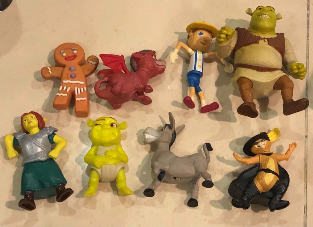 2007 Shrek Mcdonalds Happy Meal Set 8 Hobbies And Toys Toys And Games On Carousell