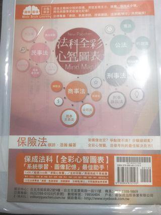 法科全彩心智圖表--保險法