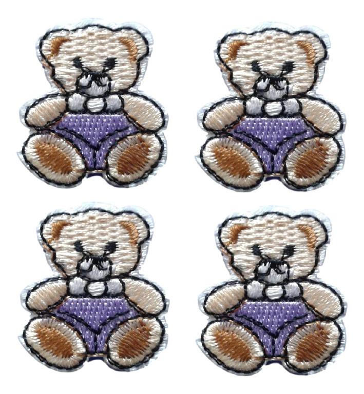 teddy bear iron on patch