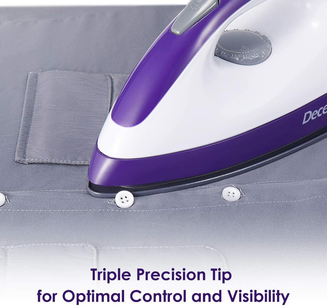 (669) Decen Steam Generator, High Pressure Garment Steamer Iron 2400W, Ceramic Soleplate, Anti