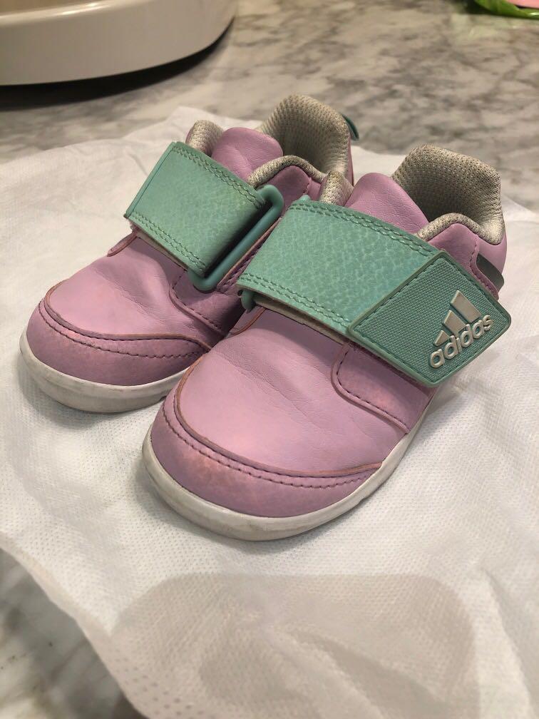 Adidas Baby Shoes UK Size 5K, Babies 