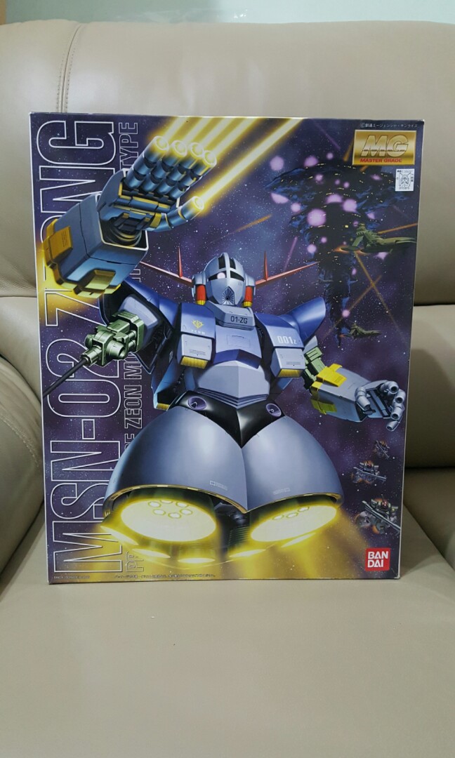 Gundam Zeong Model Bandai Gundam MSN-02 Perfect Zeong MG 1/100