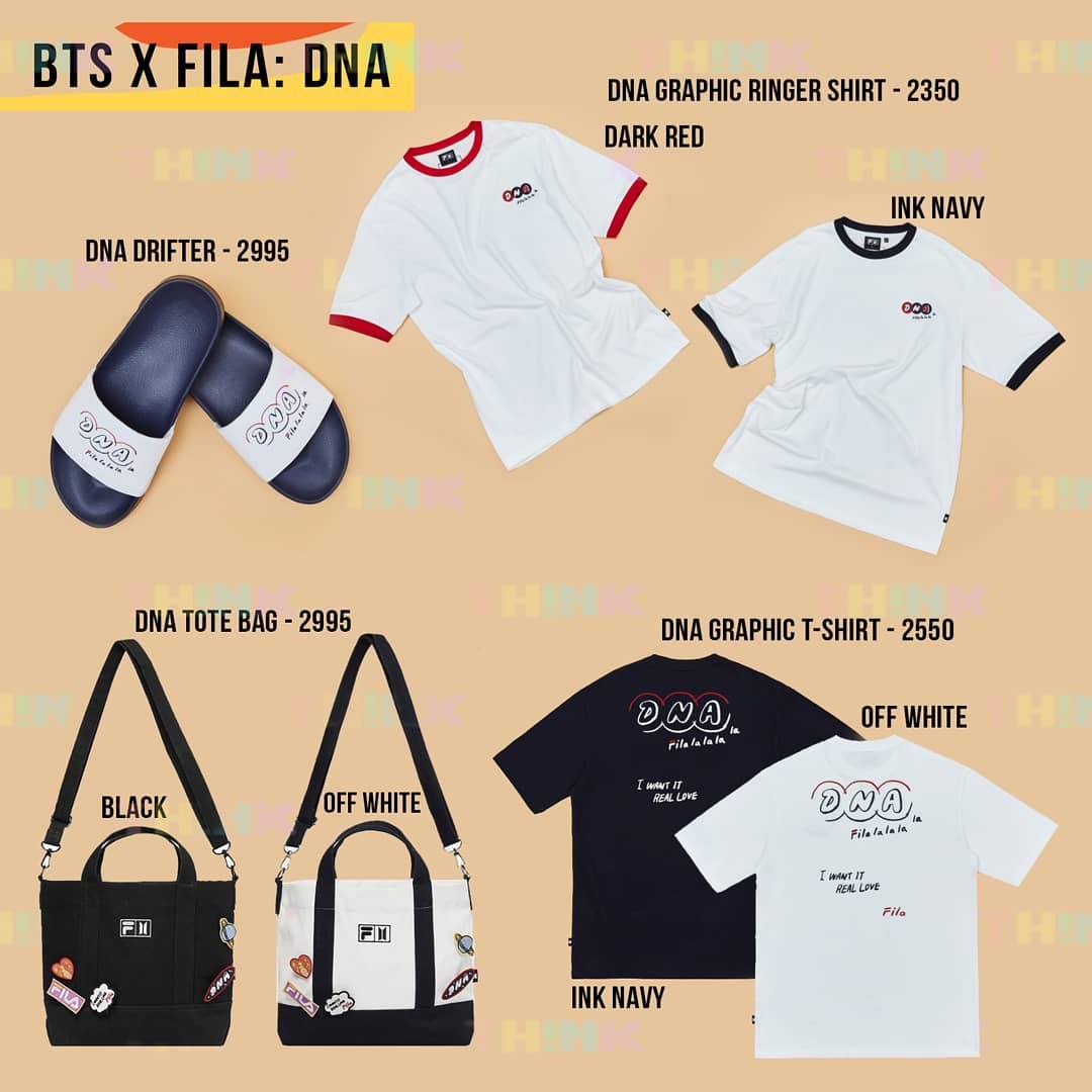 Fila hot sale bts dna