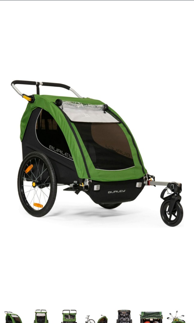 burley double jogging stroller