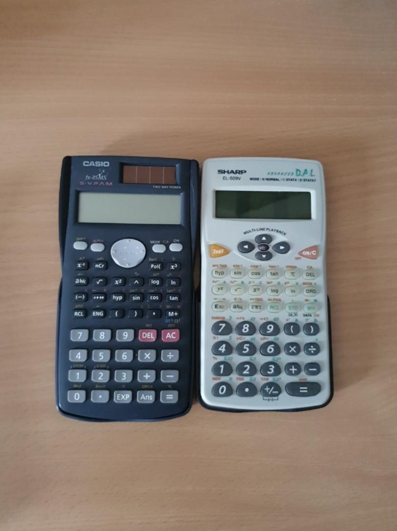 Casio / Sharp calulator, Electronics, Others on Carousell