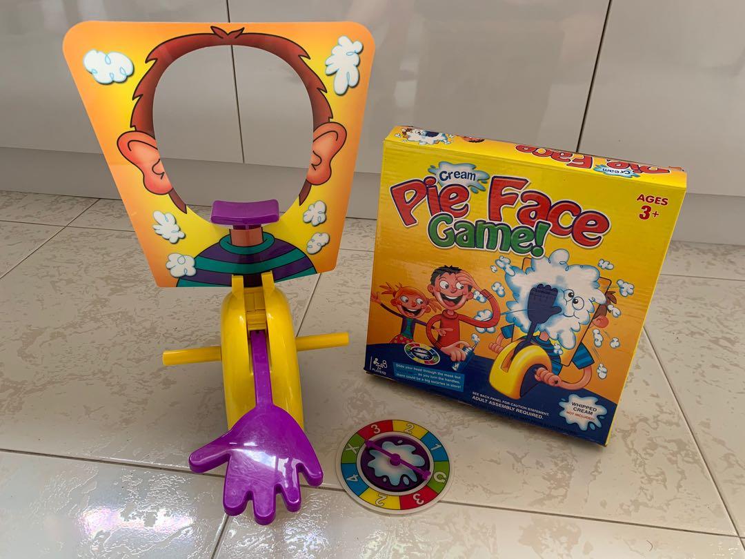 Cream Pie Face Game Hobbies Toys Toys Games on Carousell