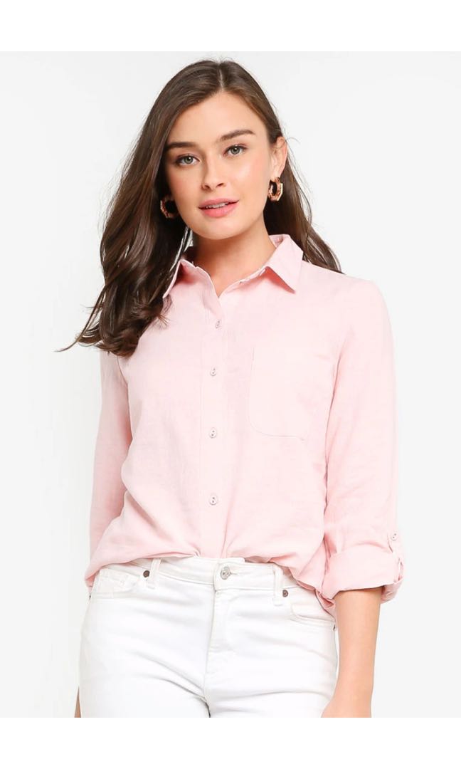 dorothy perkins pink shirt