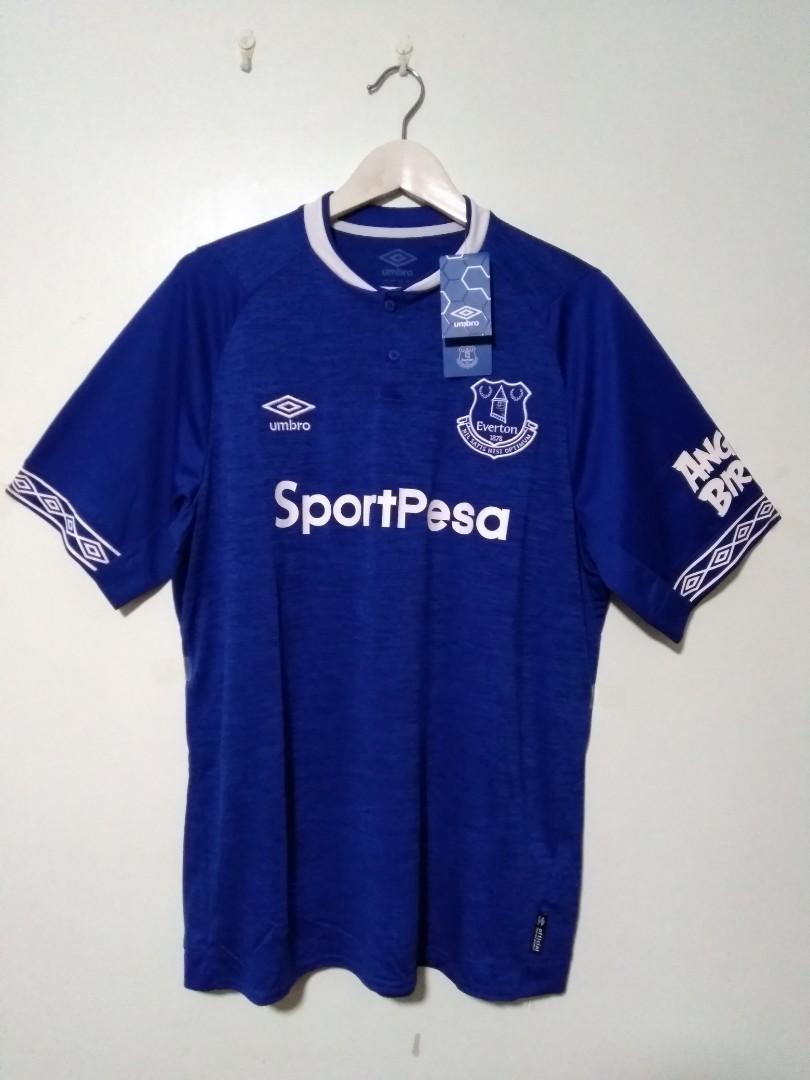 Everton 2018 19 Home Jersey Sports Sports Apparel On Carousell