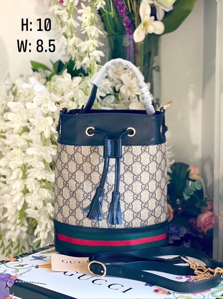 Bucket Shoulder Bag Top Grade (Category: Luxury Bags & Wallets) located in Manila. Submitted by ktrendsfashionboutique (Listing ID 287492439, Image 1). Description: With dust bag and card Ophidia Bucket Shoulder Bag Top Grade Premium Quality Size 10 x 8.5 inches #nw45041100 #InMakati #InTaguig #InMandaluyong.