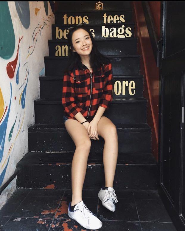 H&m checkered hoodie 2025