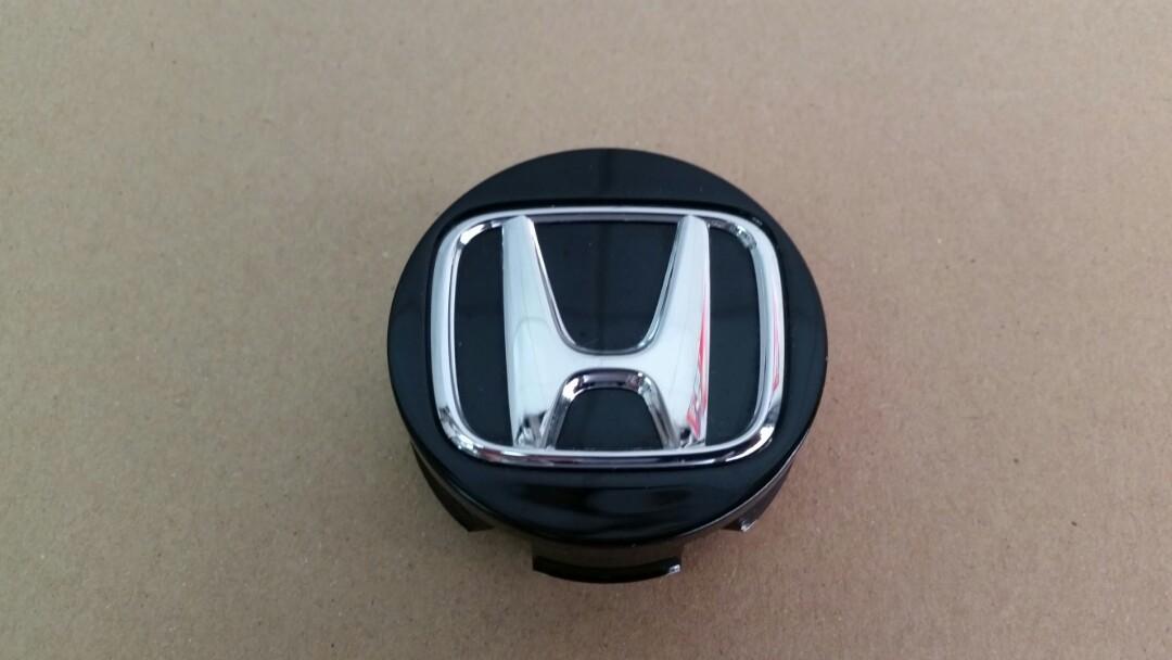 Honda Jazz Used Center Wheel Cap T4g J00 正廠 本田jazz二手膠鈐蓋1個黑色 電鍍本田logo 汽車配件 改裝 內外零件 Carousell