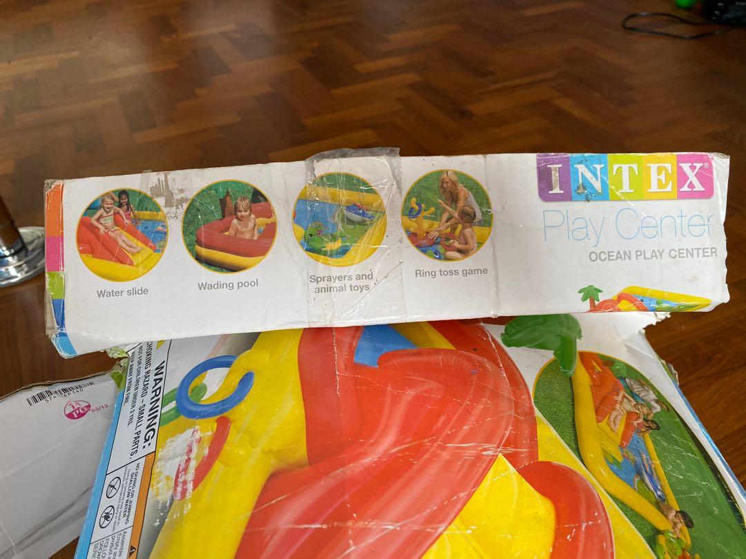 Intex inflatable ocean play centre, Babies & Kids, Infant Playtime on Carousell