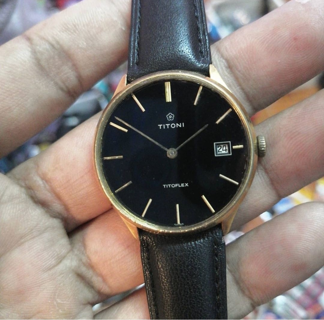 Jam TITONI AUTOMATIC KUNCI Men s Fashion Watches Accessories