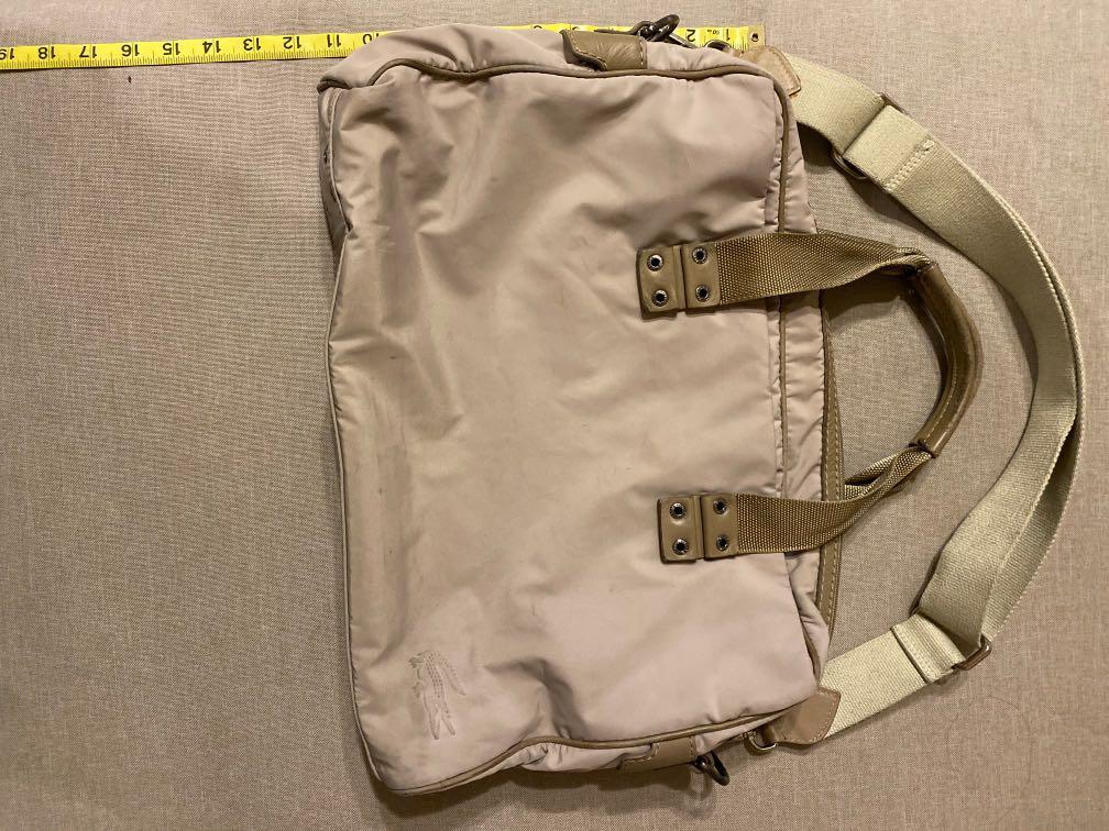 Authentic Lacoste messenger bag brown (Category: Sling Bags) located in Quezon City. Submitted by oddmountain_01ac99 (Listing ID 287446973, Image 2). Description: Authentic Lacoste .