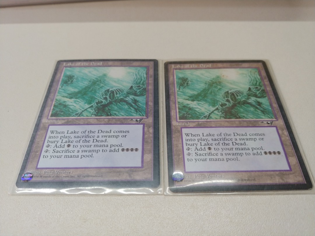 Rare Lake of the Dead - Magic the Gathering (Alliance), Hobbies