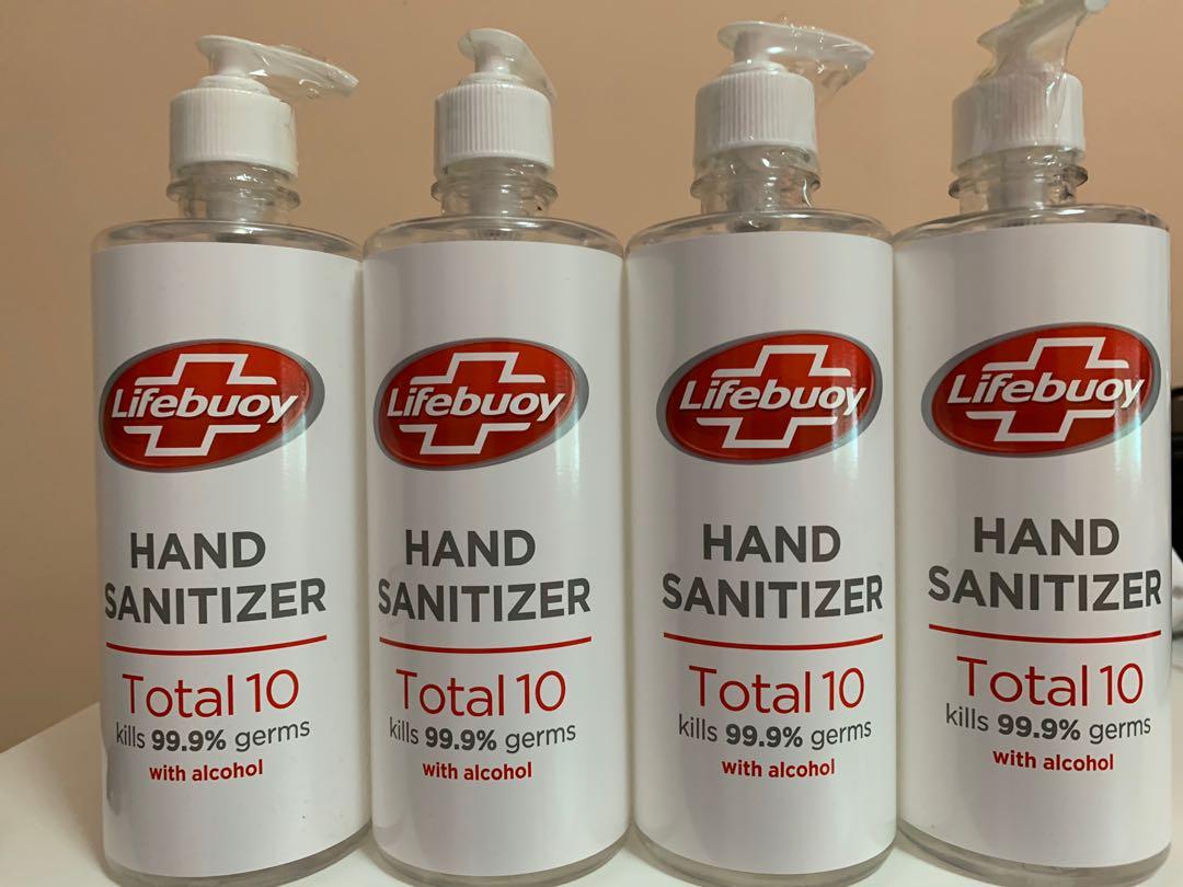 Lifebuoy Total 10 Hand Sanitizer (500ml), Beauty & Personal Care, Hands