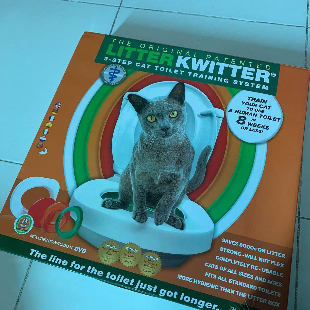 Litter Kwitter Cat Toilet Training System Pet Supplies Homes Other Pet Accessories On Carousell