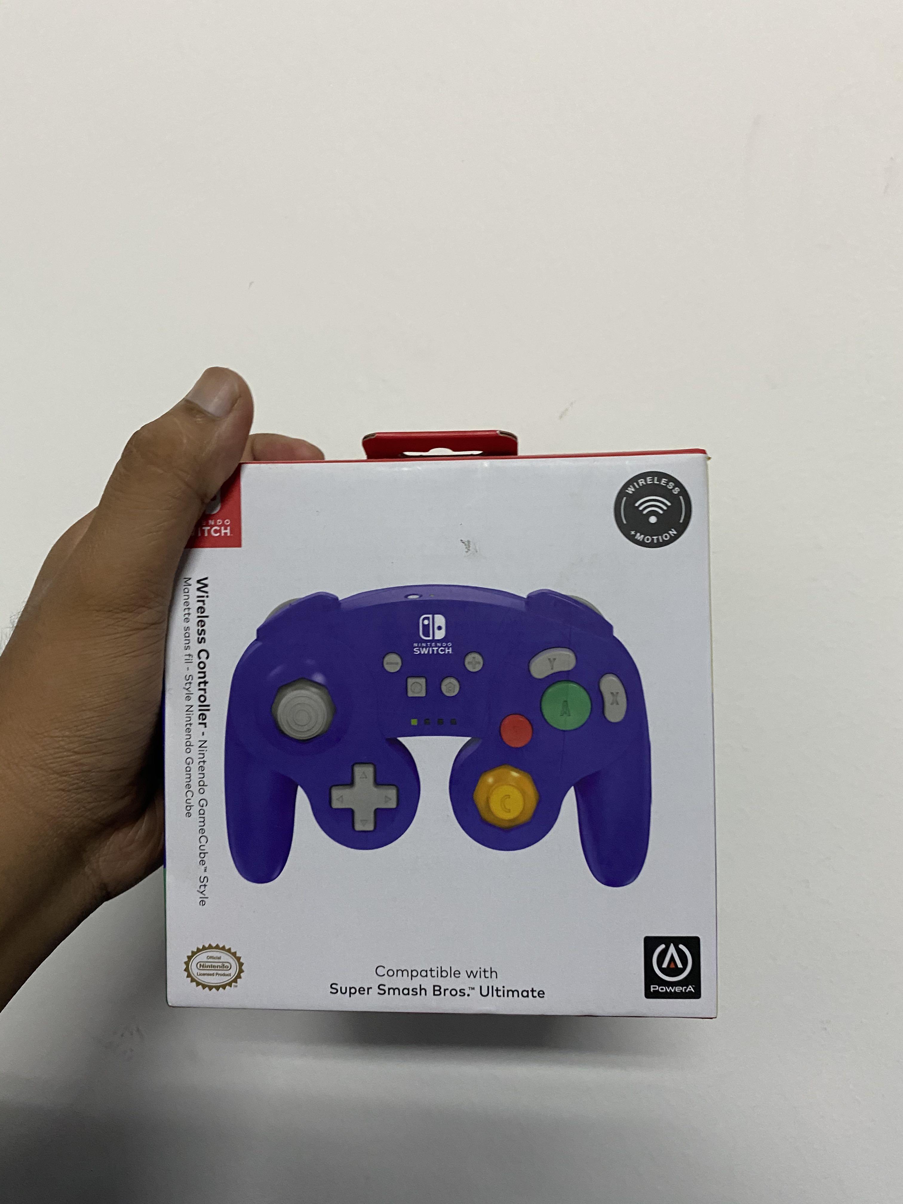 purple gamecube controller switch