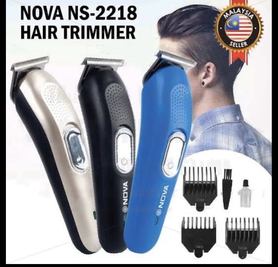 NOVA NS-2218 Rechargeable Hair Trimmer Clipper Men Grooming Haircut, Beauty & Personal Care, Men's Grooming on Carousell NOVA NS-2218 Rechargeable Hair Trimmer Clipper Men Grooming Haircut, Beauty & Personal Care, Men's Grooming on Carousell