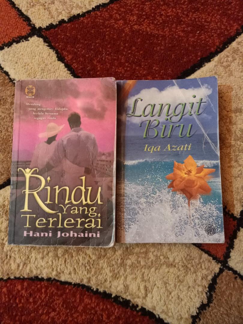 Novel Remaja Cinta Melayu Lama Books Stationery Books On Carousell