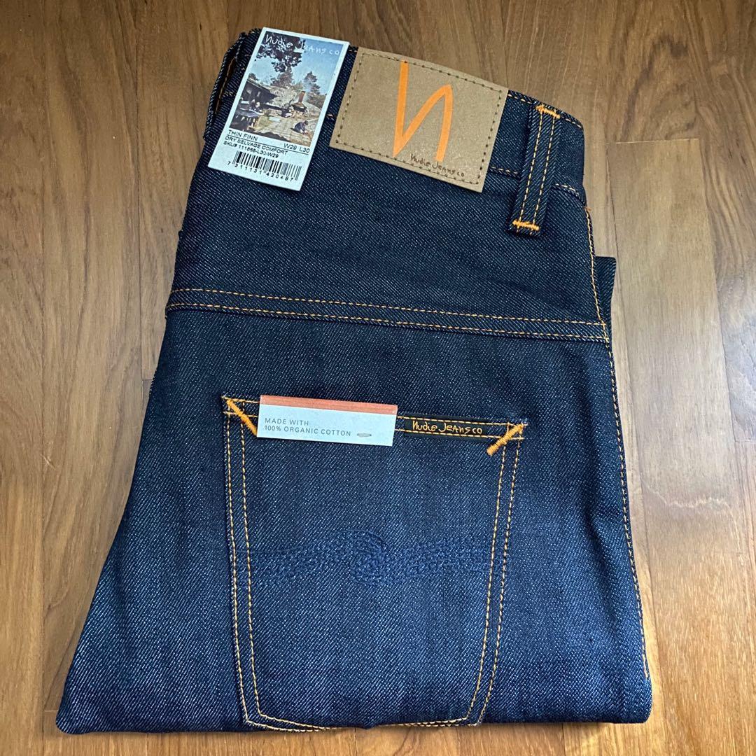 nudie jeans thin finn dry selvage comfort