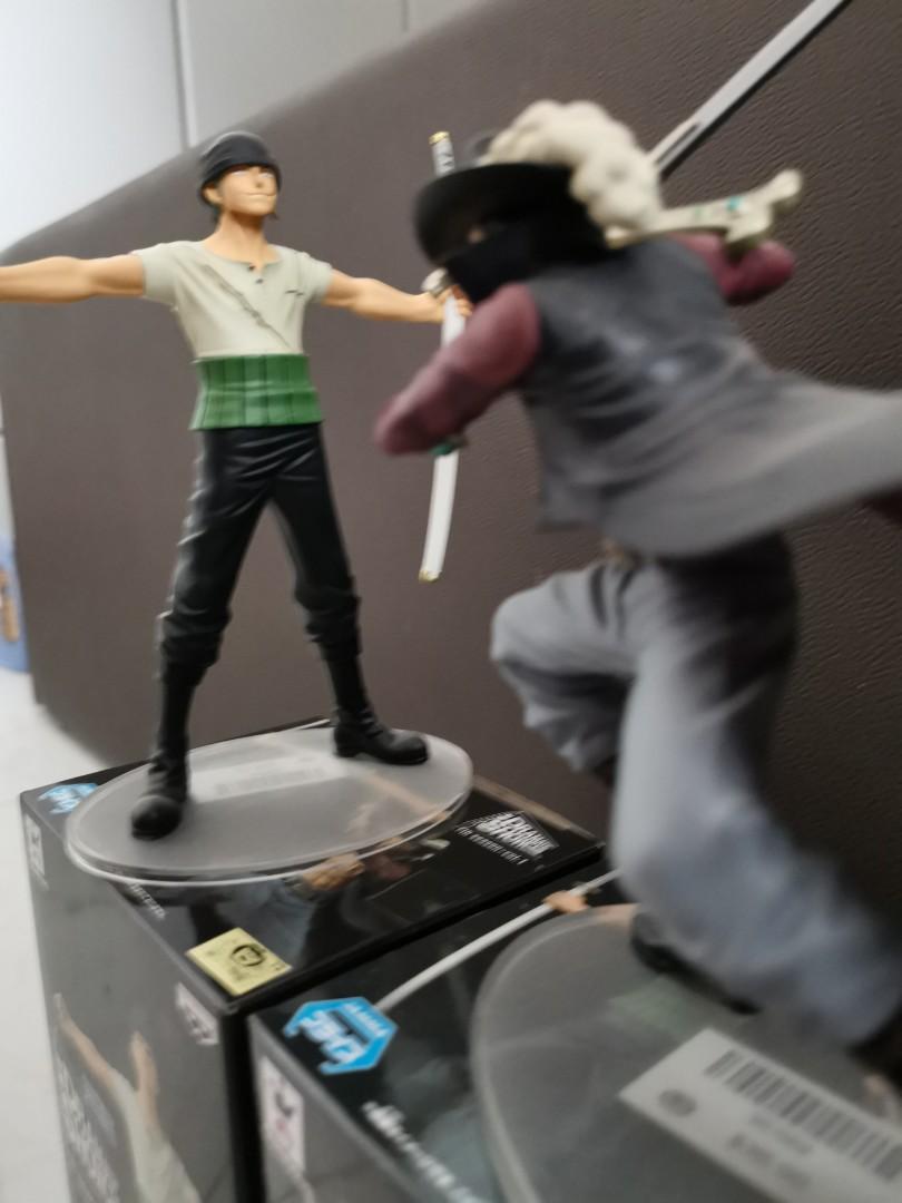 One Piece Dramatic Showcase 7th Season Vol 1 Zoro Mihawk Hobbies Toys Toys Games On Carousell