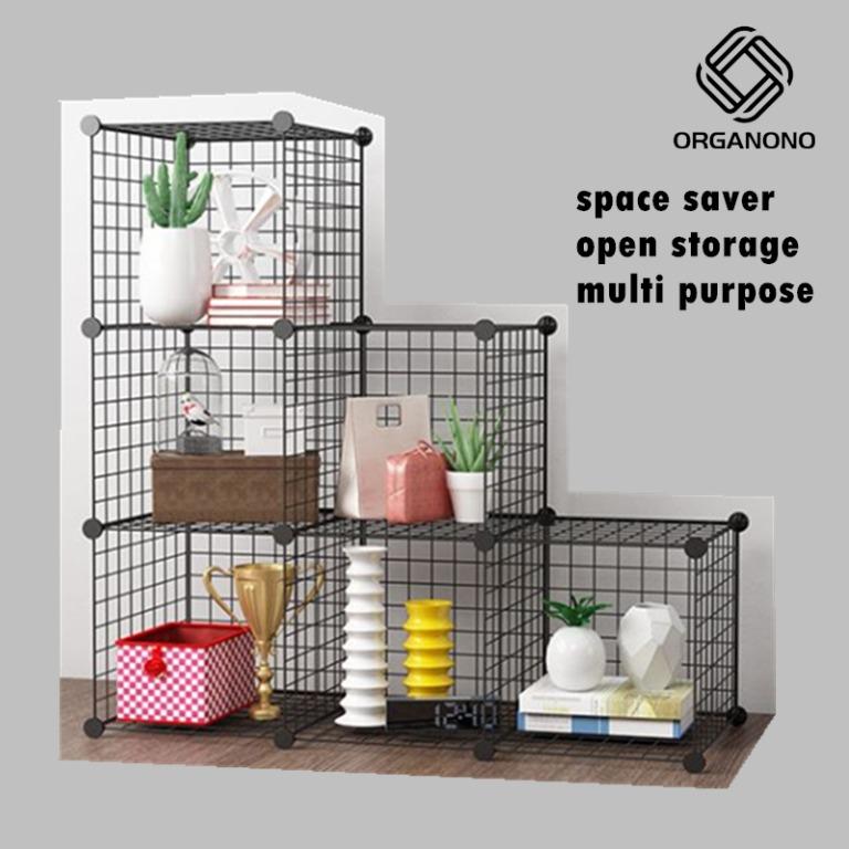 Organono Space Saver Net Frame Shelves - 35cm (Category: Office Furniture & Fixtures) located in Manila. Submitted by expandaph (Listing ID 287532369, Image 2). Description: easy to assemble and disassemble.