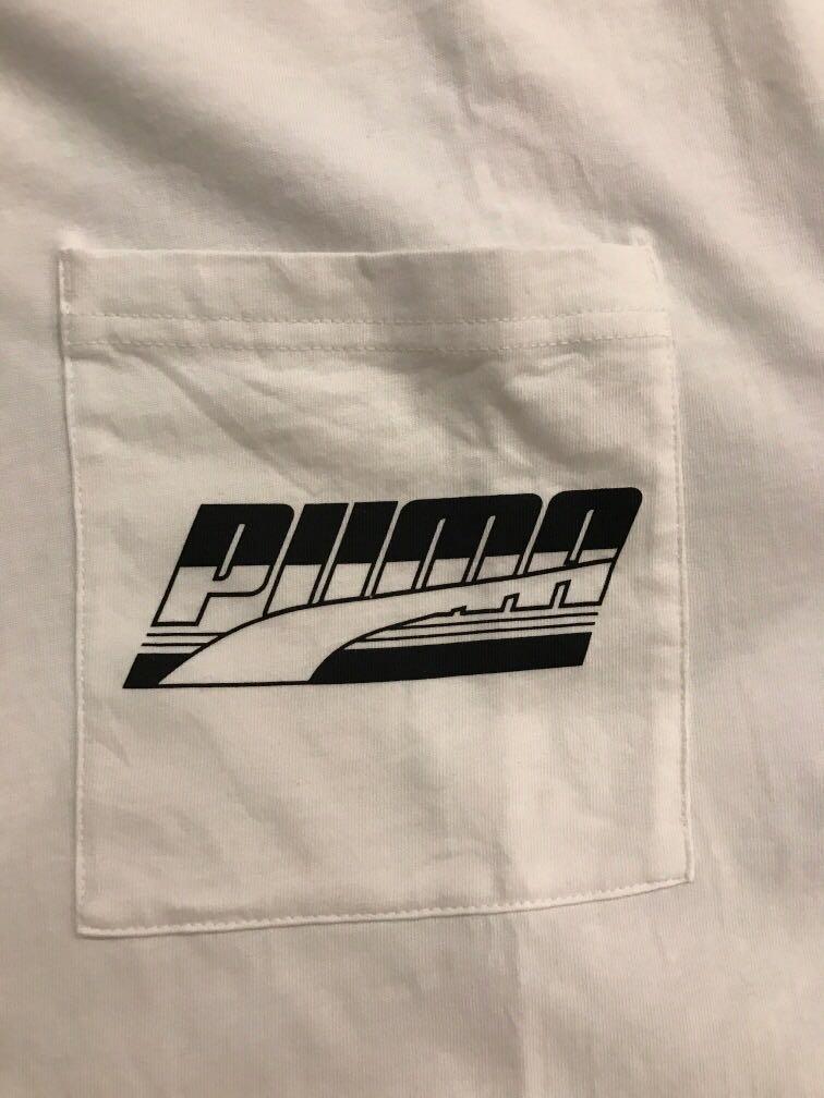 Puma round neck shirt (Category: Tshirts & Polo Shirts ) located in Quezon City. Submitted by jvh13 (Listing ID 287526760, Image 2). Description: Brand new Never used Only cut the tags Rfs: wrong size Guaranteed Authentic .