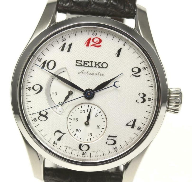 SEIKO Presage SARW025 Power Reserve Silver Dial Automatic Men's Watch - PRE  ORDER, Men's Fashion, Watches & Accessories, Watches on Carousell