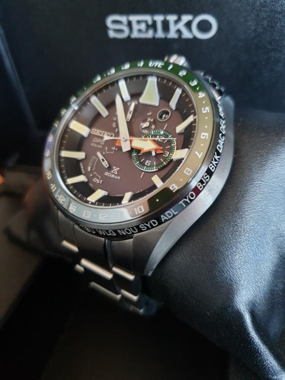 SEIKO PROSPEX GPS SOLAR MODEL SBED007 8X53 Luxury Watches on