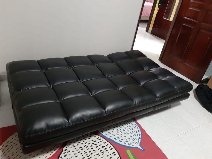 Sofa bed (Category: Sofas) located in Singapore. Submitted by jouska97 (Listing ID 287497786, Image 2). Description: Foldable sofa bed Self collect at my house at tampines..