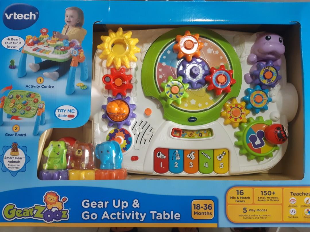 Gear up and go activity table clearance