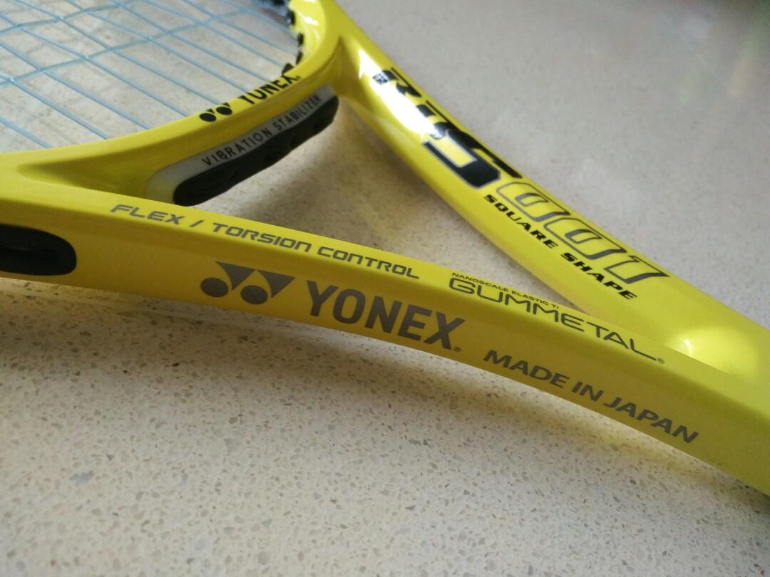 2 x Yonex rds001 98 SQ in Grip Forza 3 l3 Racchette da tennis racchetta Lleyton Hewitt 