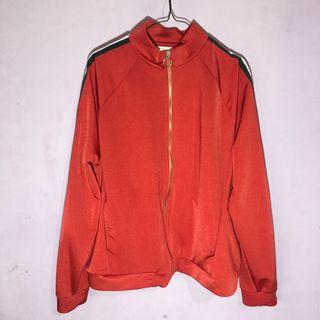 Pull & Bear Red Jacket with Stripes