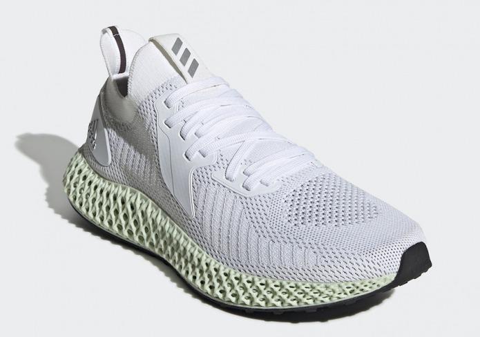 adidas alphaedge 4d reflective white