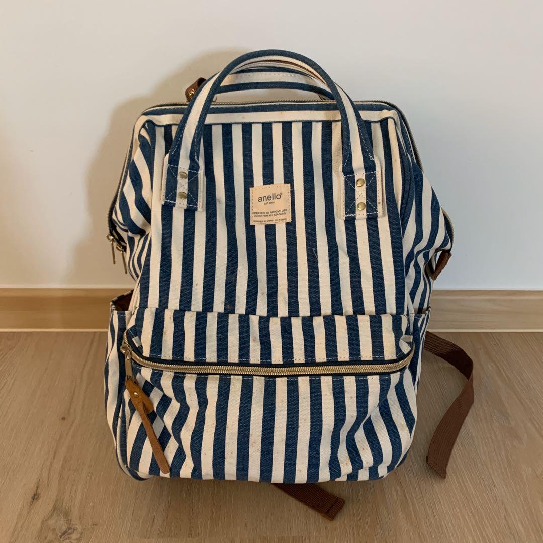 Anello stripe backpack online