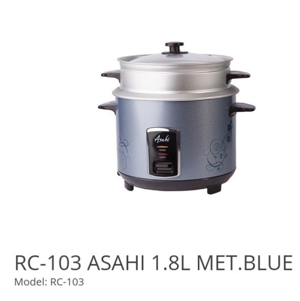 Asahi rice cooker (10 cups), Furniture & Home Living, Kitchenware