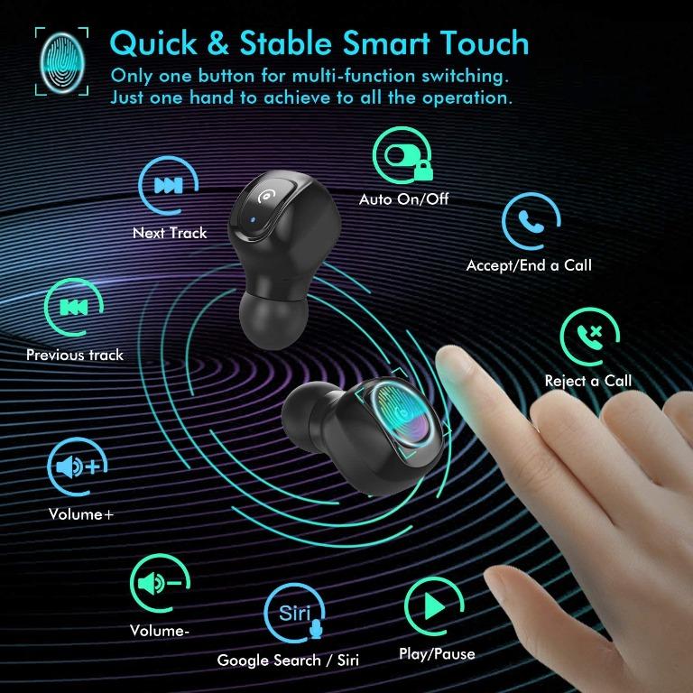 Coulax true wireless bluetooth hotsell earbuds
