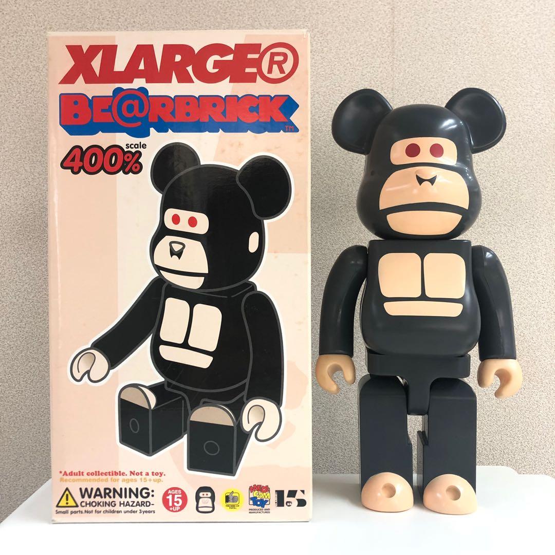 Bearbrick 400% Xlarge 猿人猩猩潮人潮物潮牌Bear Be@rbrick Toy 