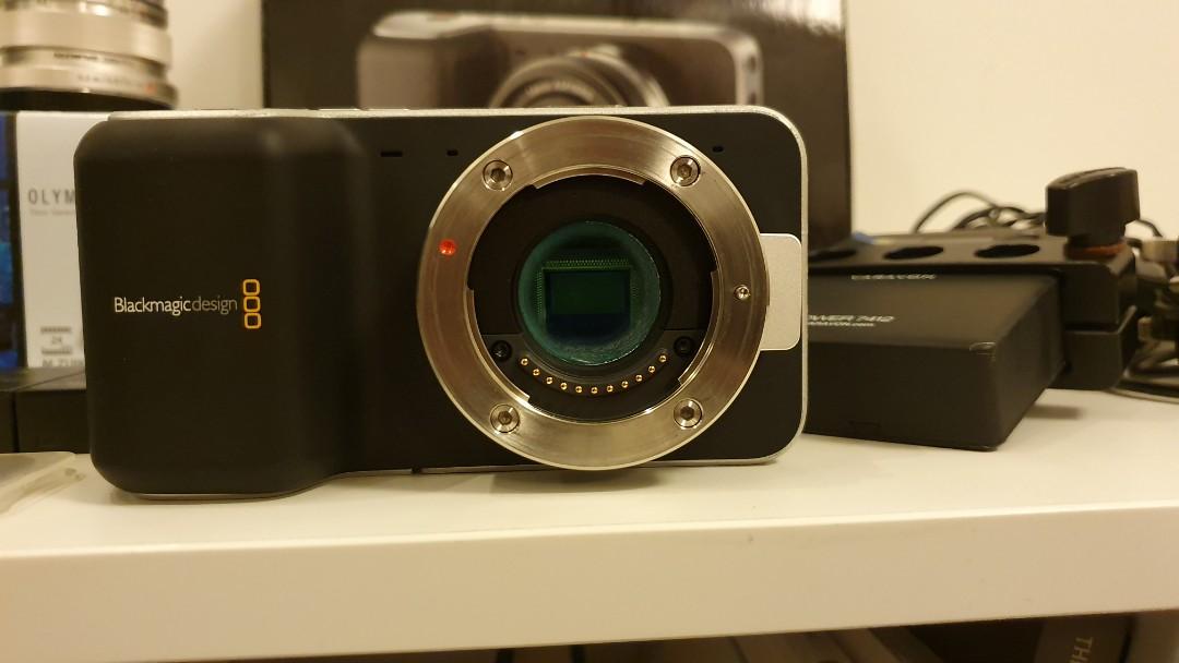 BlackMagic Pocket Cinema Camera with accessories, Photography, Video
