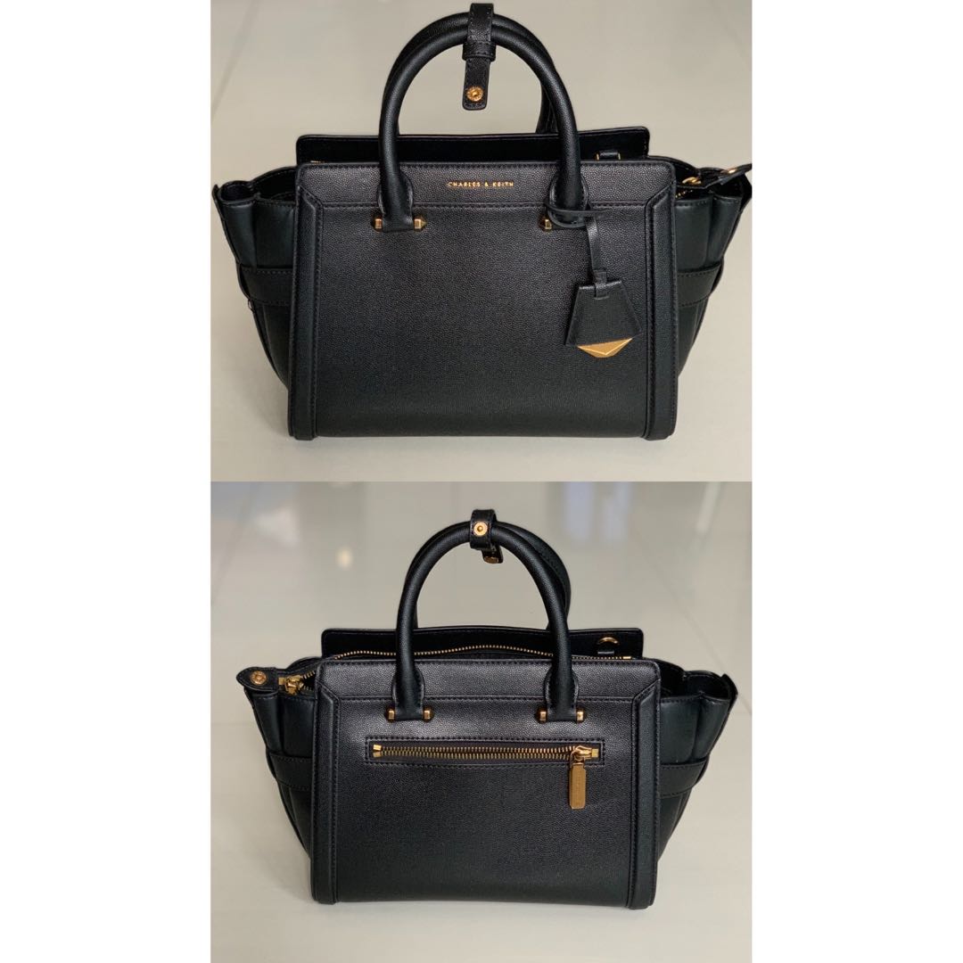 charles and keith classic structured bag