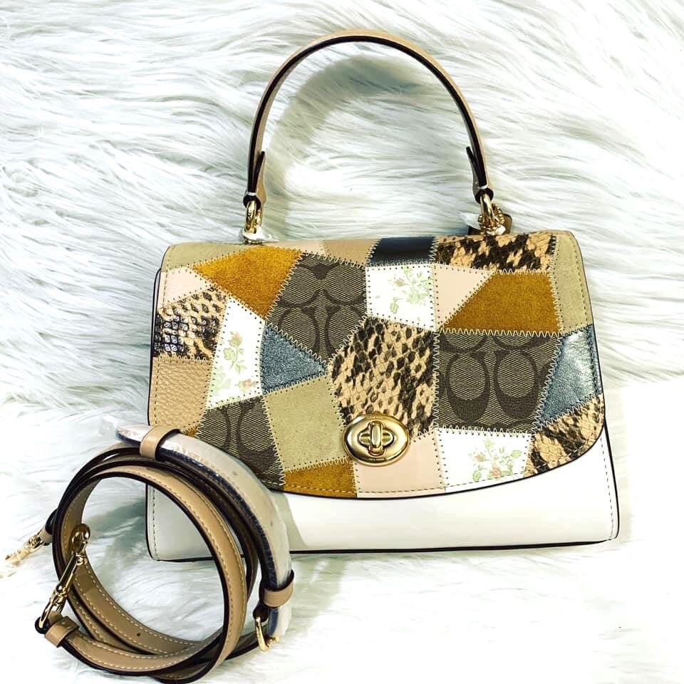 Coach tilly sale patchwork