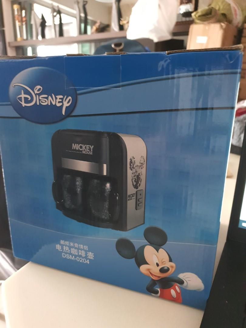 Coffee Maker Mickey Mouse, TV & Home Appliances, Kitchen Appliances, Coffee  Machines & Makers on Carousell