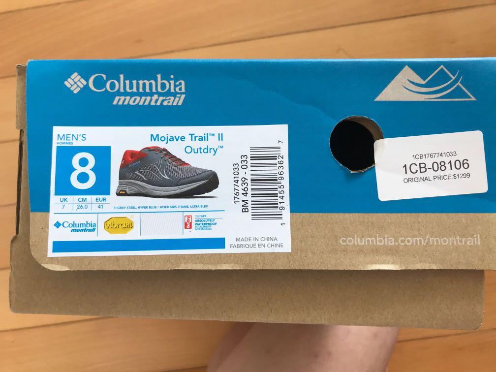 Columbia Montrail Mojave Trail II Carousell
