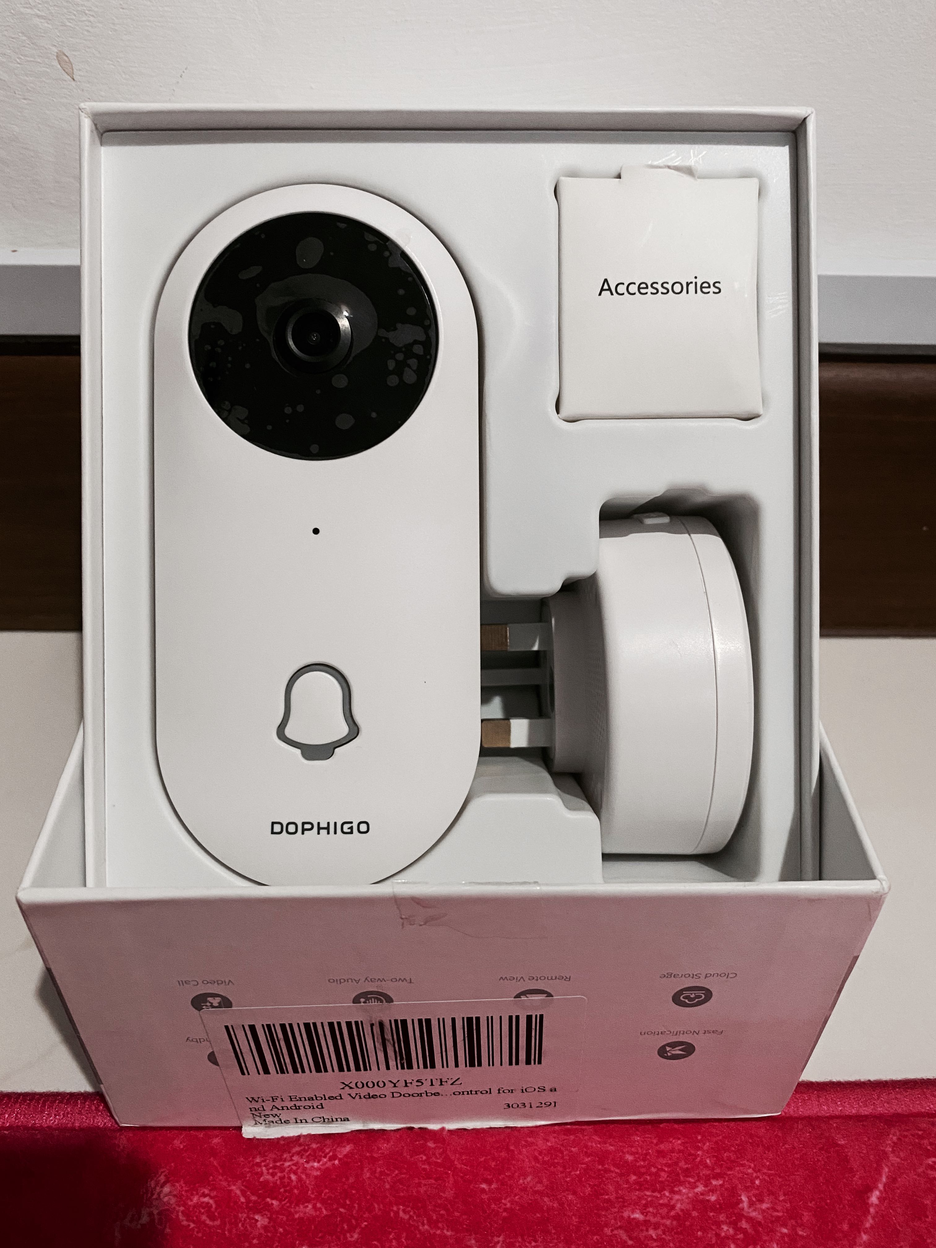 Dophigo Smart Doorbell Furniture Home Living Security Locks