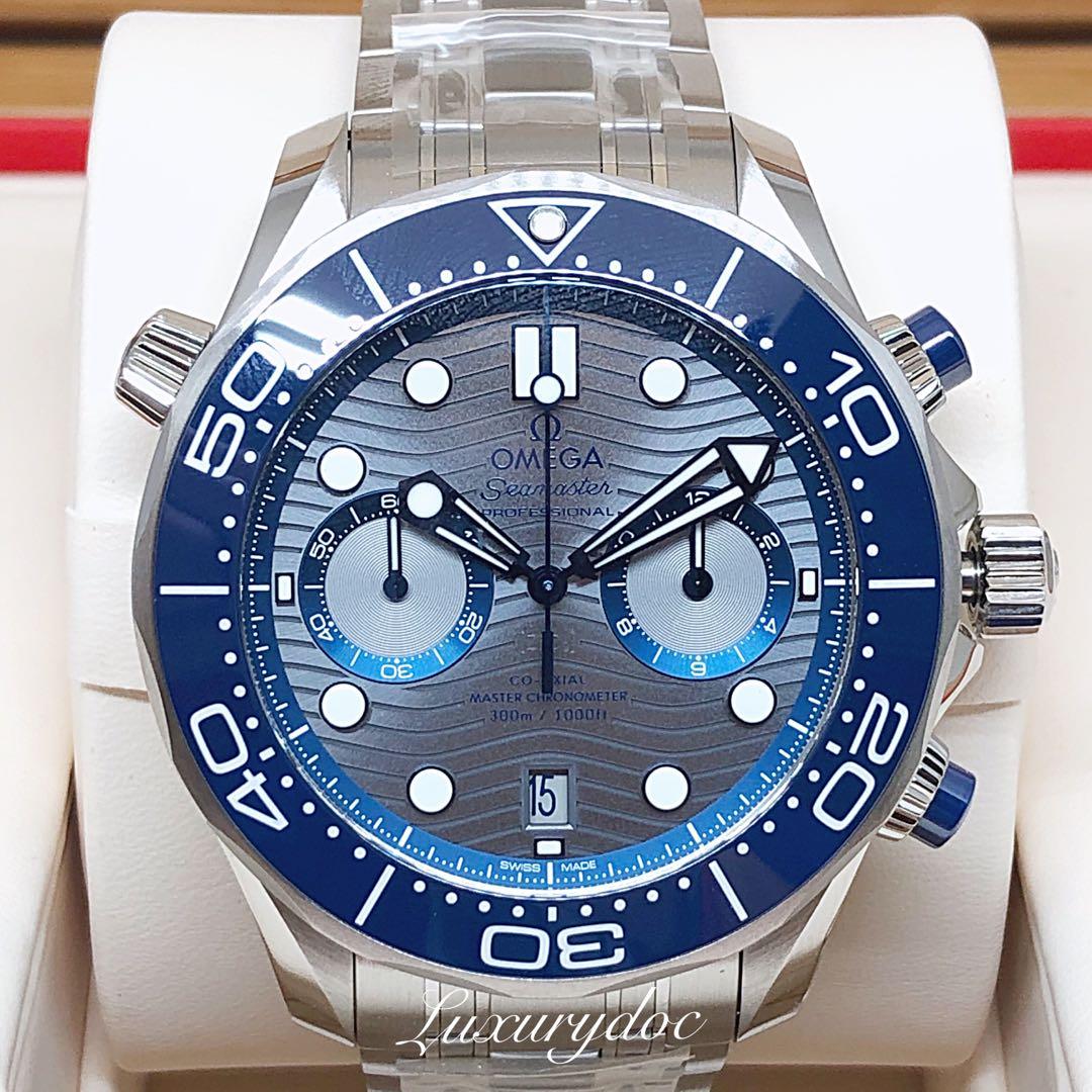 omega seamaster diver 300m co axial chronograph 44mm