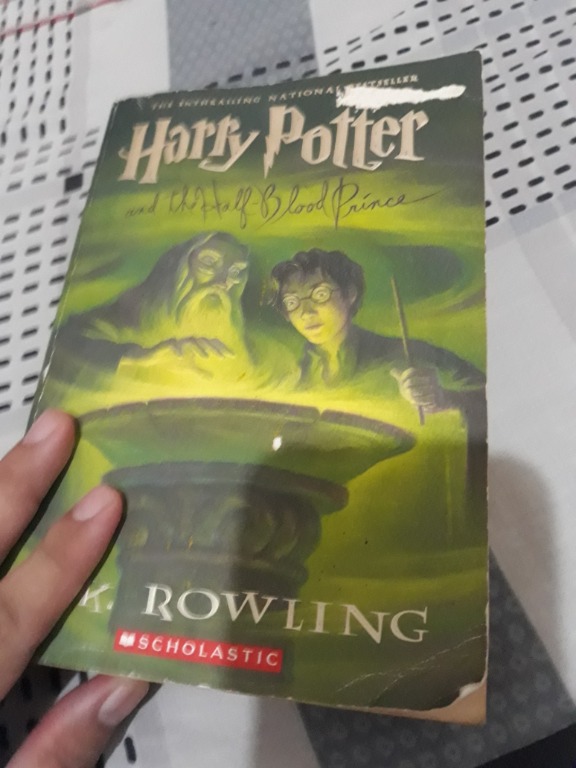 Harry Potter Book 6 The half-blood prince book 6 Softbound-reserved ...