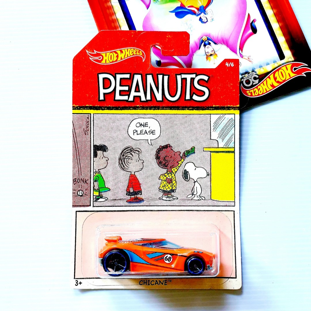 Hot Wheels Peanuts Franklin Chicane Hotwheels Snoopy, Hobbies & Toys
