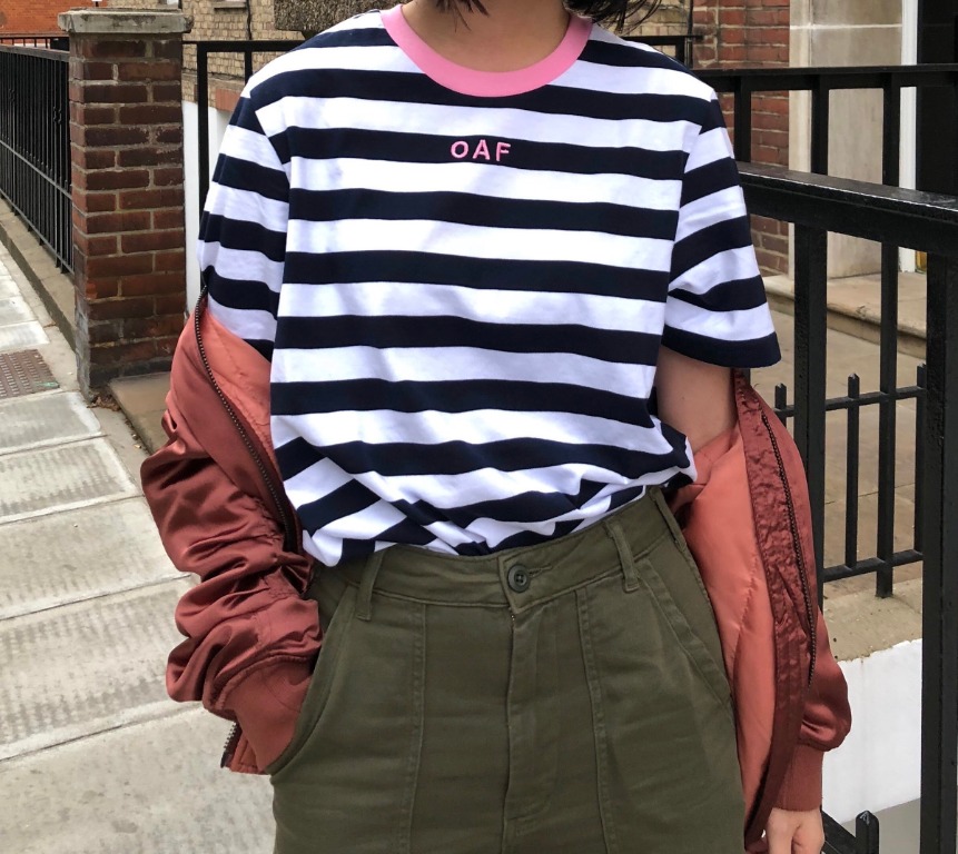 Lazy oaf striped shirt clearance